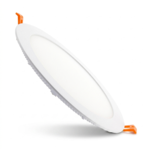 Painel LED Encastrar Prismático Redondo 24W IP40