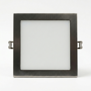 Painel LED Encastrar Quadrado Níquel IP20